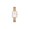 [Official Store/Authentic] Daniel Wellington Quadro 20X26 Pressed Lumine Crystal Watch In Rose Gold, Gold, and Silver. Women's Watch. A Perfect Gift F