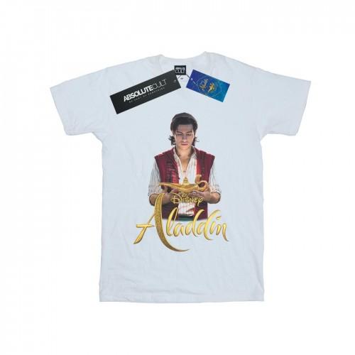 Disney Womens/Ladies Aladdin Movie Aladdin Photo Cotton Boyfriend T-Shirt