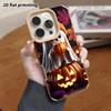 Phone Case: Lambskin 2D Flat Samsung Galaxy A34 A35 M05 M06 S20 S22 S21 FE Plus 5G Protective Case, Cute Cartoon Ghost, Christmas and Halloween Gift
