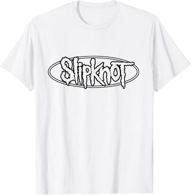 Официальная футболка Slipknot с трибальным логотипом