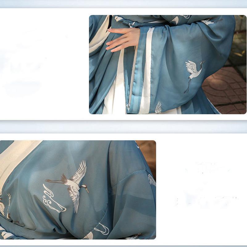 Китайское платье в восточном стиле, костюм феи Ханфу, косплей, древняя традиционная элегантная одежда принцессы династии Тан, одежда для выступлений