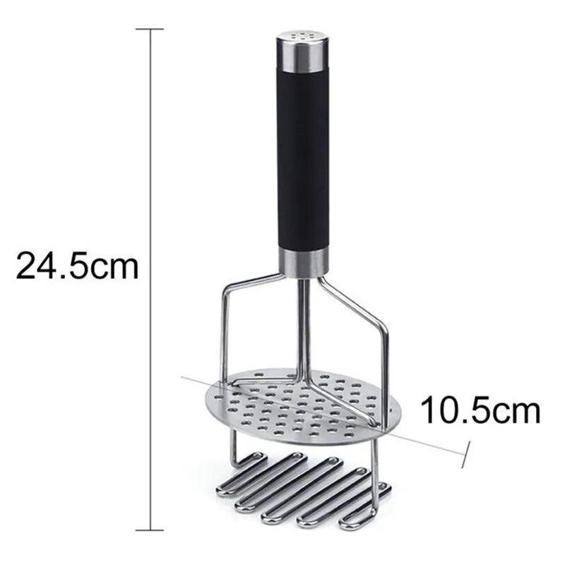 Кухонный инструмент, двухслойный пресс для картофеля из нержавеющей стали, давилка для картофеля, ручная давилка для сладкого картофеля, фруктов