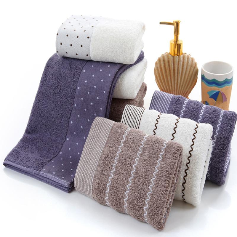 Household Pure Cotton Towel Quick Drying Super Soft Super Absorbent Thickened Adult Absorbent Bath Towel Couple's Large Towels