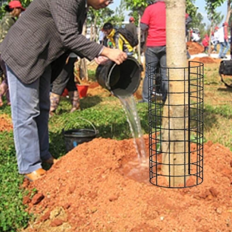 Защитники стволов деревьев 6 шт. Защитники растений с молниями Металлические колышки Садовая защита Обертка для дерева Клетка для защиты от повреждений
