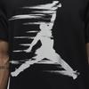 Jordan MVP Jumpman Logo Crew Neck Удобная футболка с коротким рукавом для мужчин, черные FZ1920-010