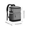 17L Extra Large Cooler Backpack 30 Cans Thermal Food Bag Fresh Keeping Food Delivery Refrigerator Box Insulated Warm Cool Bag