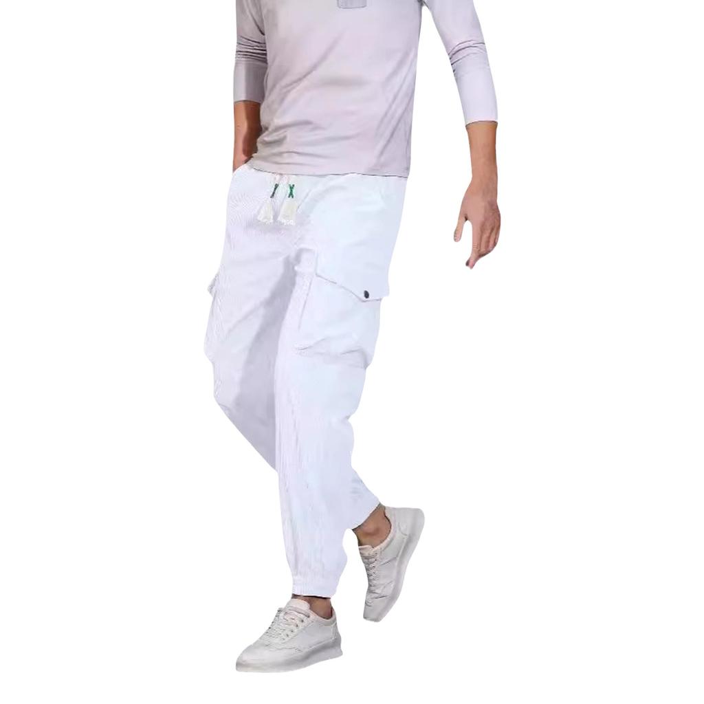 Casual Sports Pants Men's Loose Long Panel Fitness Running Training Pants