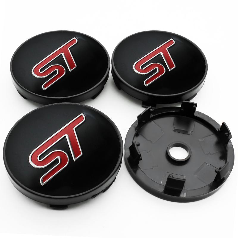 XARS1 4PCS 56/60mm Car Wheel Center Hub Caps Tire Hubcap Rim Covers Emblem For Ford Focus Mk2 Mk3 Ranger Mondeo Mustang Kuga Fiesta