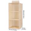 Wardrobe Hanging Storage Bag Interlayer Drawer Type Clothes Clothes Organizer Collapsible Storage Shelves Closet Organizer