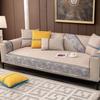 Nordic Chenille 2 /3 Seater Sofa Cover Non -Slip Patchwork Corner Couch Armchair Slipcover Sofa Cushion Furniture Protector 4 Seat