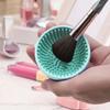 1 шт. Очиститель кистей для макияжа QuickClean - Премиальный силиконовый скруббер и нескользящая чаша - Легкая глубокая очистка для всех лиц