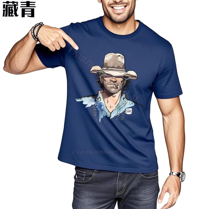 Unisex T Shirts Travel Unisex Tshirt Unisex Wearing Cowboy Hat Shirt Summer Comfort Tshirt Classic Black Tshirt For Unisex