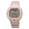 Casio Цифровые часы-трекер с функцией подсчета шагов, женские, розовые, бежевые, модель Overseas [Casio] LWS-2200H-4AV [Товар]