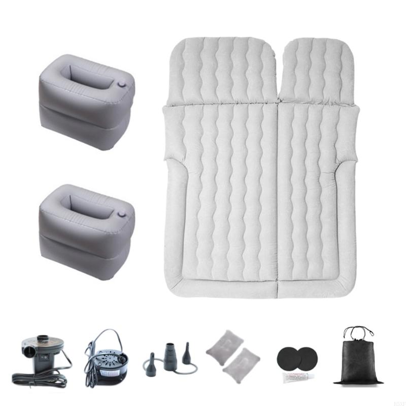 2025 Новая износостойкая складная кровать для кемпинга в автомобиле для внедорожников и грузовиков, двухкамерная конструкция, грузоподъемность 250 кг, водонепроницаемые ПВХ материалы