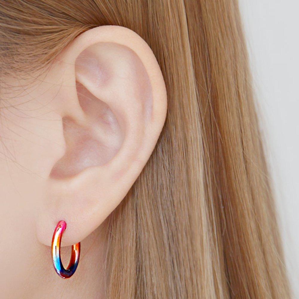 [1+1] Surgical Piercing Hologram Ring (Choose 1 of 2) (Single Side Sale)