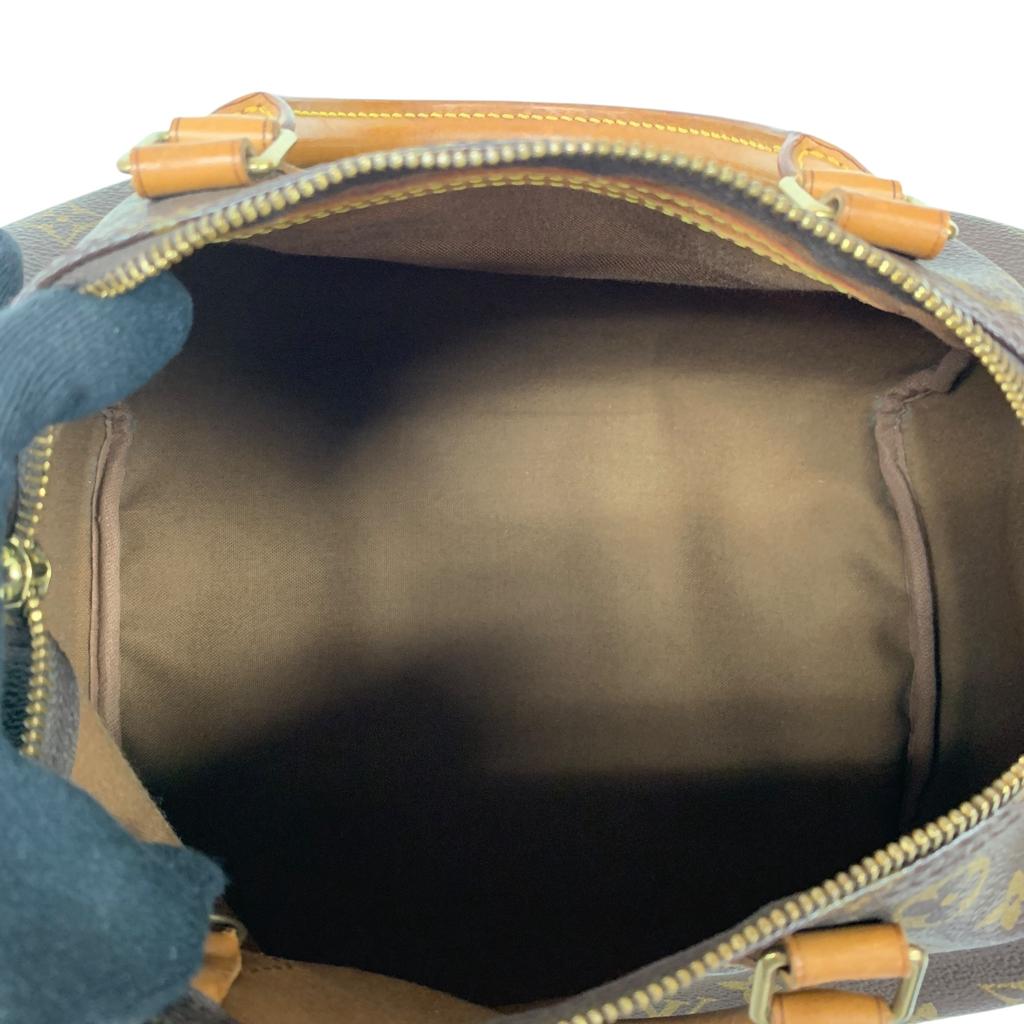 Used Louis Vuitton Monogram Speedy 30 M41526 Boston Bag Brown SP0934 Authentic 1224