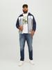 Зимняя куртка Jack & Jones Rush Plus Bomber Jacket (12243517) Jjerush Hood Noos Pls (12243517) navy blazer
