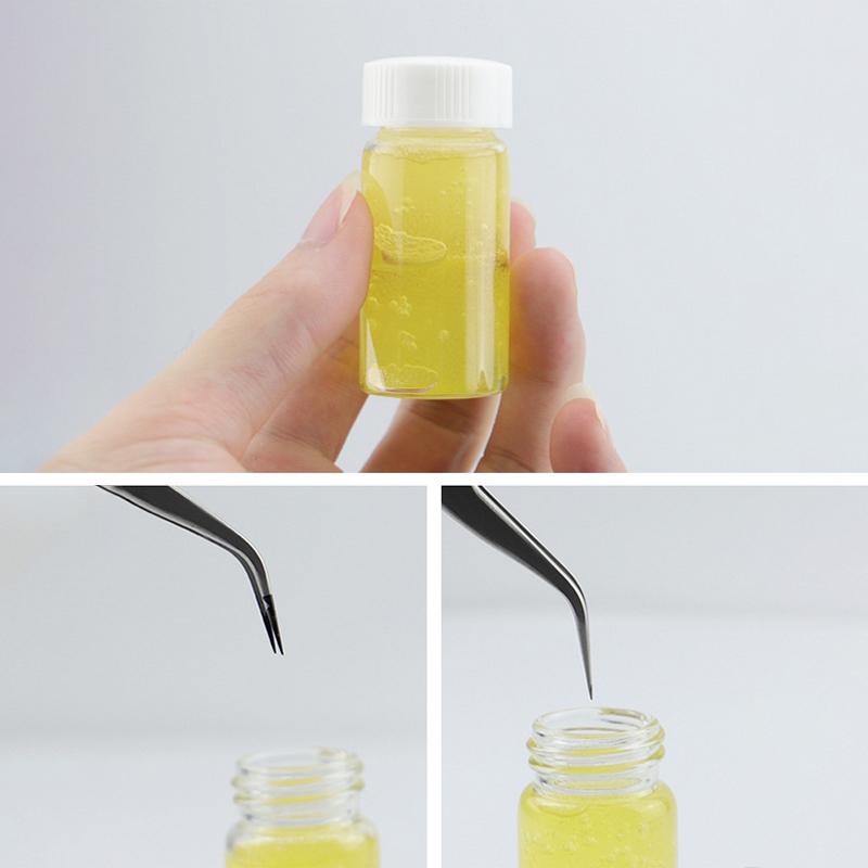 25 мл Очищающее средство для пинцетов для ресниц Средство для удаления клея для ресниц Жидкость для чистки Губка для акрила Принадлежности для наращивания ресниц Очиститель для макияжа