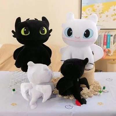 Новые Фигурки Аниме Как Приручить Дракона Беззубик Плюшевая Игрушка Кукла Беззубик Плюшевая Игрушка Комната Детская Игрушка Милый Кавайный Подарок на День Рождения
