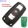 Jingyuqin 868MHz 315MHZ 433mhz Car Remote Smart Key for BMW 1/3/5/7 Series X5 X6 Z4 CAS3 System