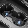 Для VOLKSWAGEN VW 2 шт. Кожаная подставка под стакан Антишумная подкладка под стакан с водой Для Volkswagen Beetle T-ROC Tiguan Passat Golf Polo Toua