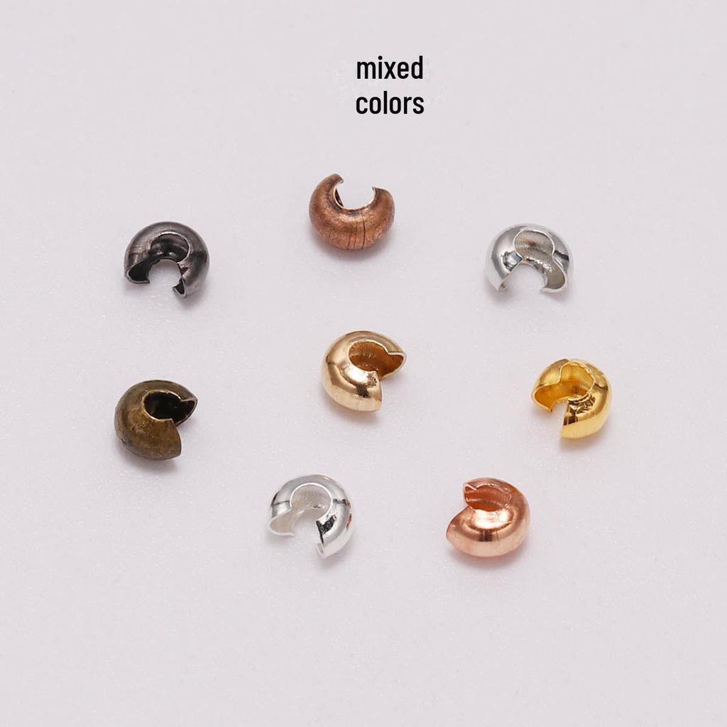 DIY ювелирные аксессуары: Разделительные бусины в форме буквы С для изготовления ожерелий