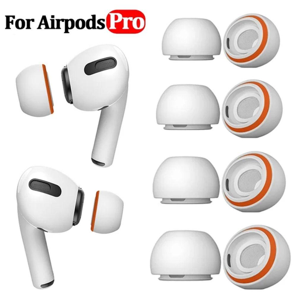 Silicone Earphone Earpads Replacement Ear Plug Cap Soft Ear Cushion for Apple AirPods Pro 2 1