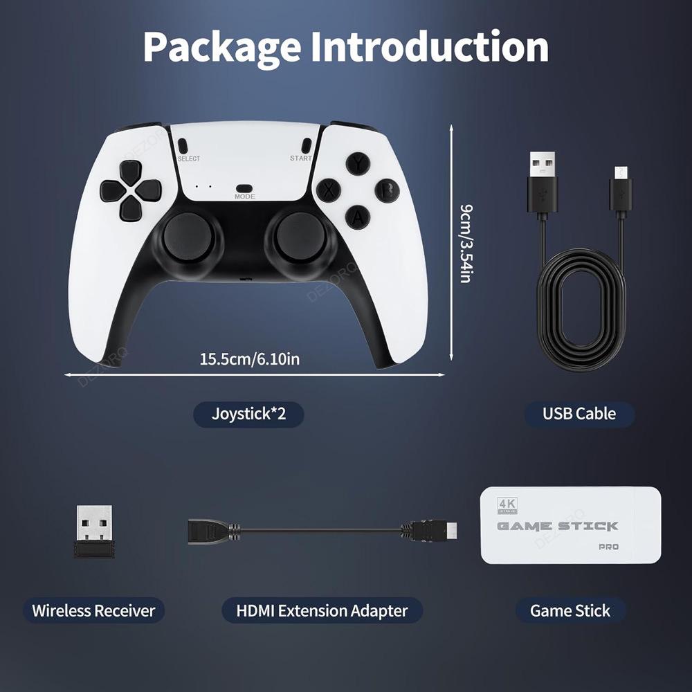 Беспроводная игровая консоль M15 4K HDMI и контроллер для PS Arcade