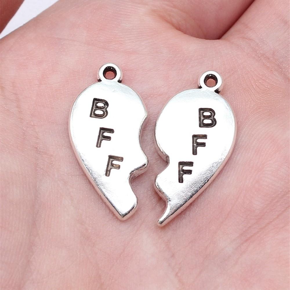 Любовь Сердце Теги Лучшие Друзья Подвески Подвеска Женские Украшения Оптом Новые Украшения