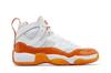Женские кроссовки Jordan Jumpman Two Trey Белый Звездчатый Оранжевый Черный (Женский) Белый/Черный/Морская звезда