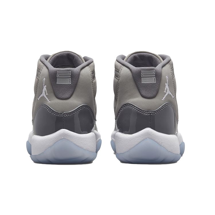 Детские кроссовки Air Jordan 11 Retro GS Cool Grey 2021 Medium-Grey White 378038-005