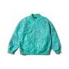 Li Ning Badfive Printed Zipper Long Sleeve Free Jacket Men Jacket Green AJDR483-1