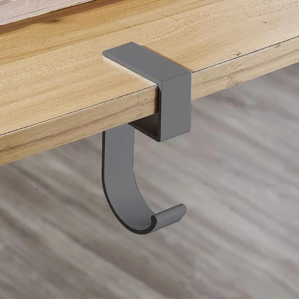 Punch-free Desk Edge Hook Adjustable Gaming Headset Desk Hanger Backpack Storage Hanging Hook Holder Home Office Organizer