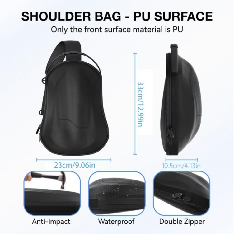 EVA Hard Carrying Case with Shoulder Straps for 4 Ultra VR Glasses Protective Box Travel Storage Bag