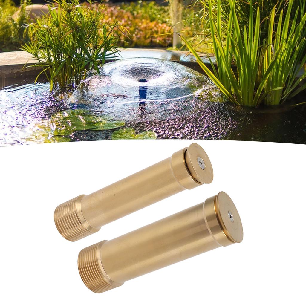 Латунная насадка для фонтана «Утренняя слава», насадка для фонтана «Труба», для садового пруда, парка развлечений, библиотечная насадка для фонтана