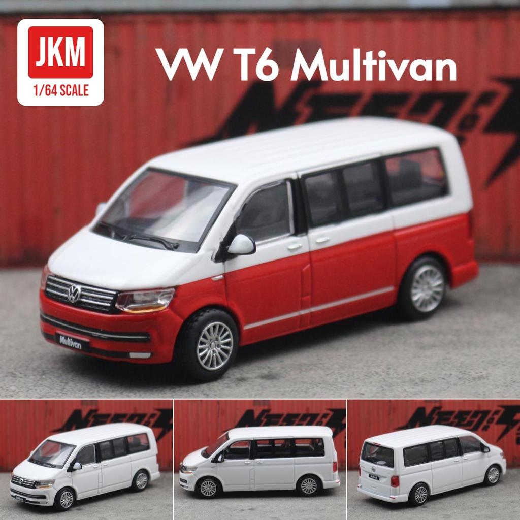 Масштаб 1/64 T6 Multivan MPV Van Миниатюрная модель 1:64 бесплатных колеса игрушечная машинка литая литая коллекция сплава подарок для мальчиков ребенок