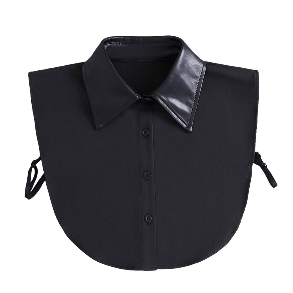 Хлопковая рубашка с искусственным воротником, классическая одежда, аксессуары, модная блузка, накладной воротник