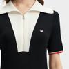 Fila DNA Французский Шик Платье с Коротким Рукавом Женские платья Черный F11W431305FBK