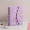 For Yours Butterfly 6-hole Poker Binder + 4-space Double-sided Inner Paper, 30 Sheets A5 Collect Book Poker Album Diary