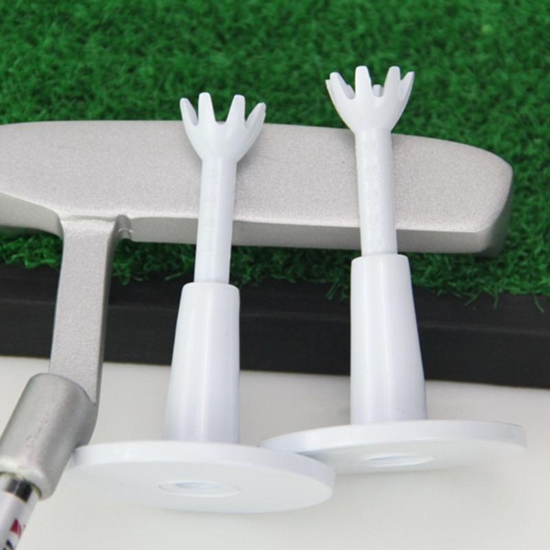 Упаковка из 2 регулируемых гольф-ти для гольф-поля, небьющиеся аксессуары для гольфа, многоразовый набор гольф-ти для матов драйвинг-рейнджа