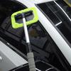 Выдвижной очиститель лобового стекла автомобиля с микрофибровыми насадками, щетка для чистки из микрофибры, вращающаяся головка, 4-компонентный набор для чистки лобового стекла