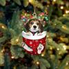 Acrylic Dog Christmas Tree Pendant Good-Looking Handmade Dog Christmas Ornament Hanging Cartoon Christmas Decoration Office