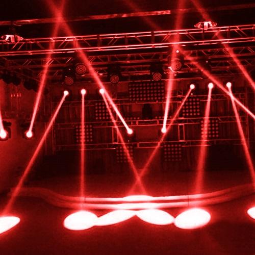 5W LED Stage Spotlight DJ Party Mirror Ball Effect Lights AC110-220V LED Beam Stage Light For Home Club Disco Wedding Decoration