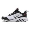 adidas Удобные Универсальные Амортизирующие Прочные Дышащие Кроссовки с Низким Верхом Унисекс Кроссовки Черные Серебристые Белые IH6037