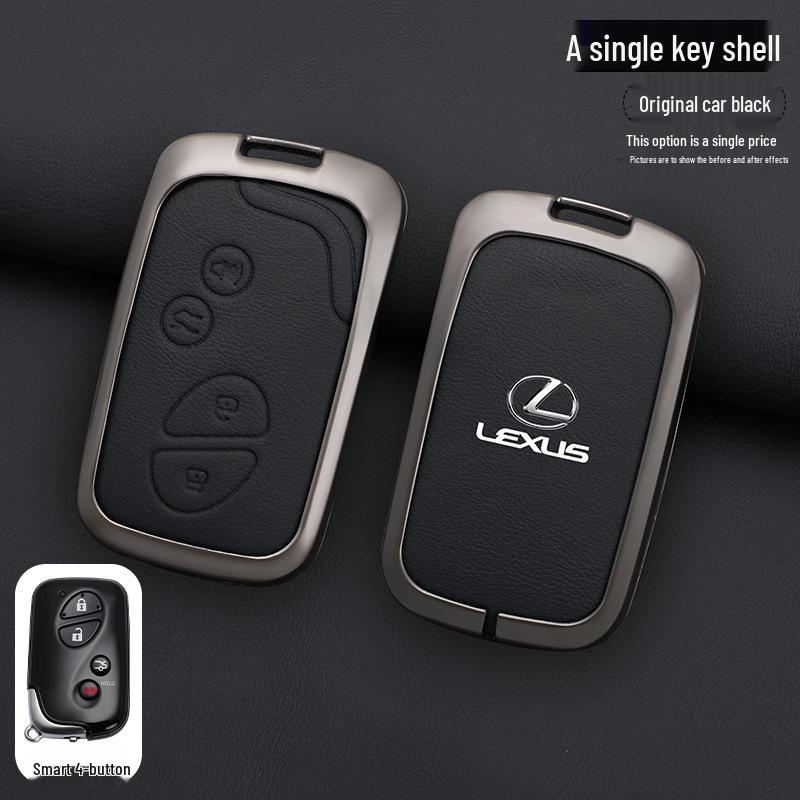 Compatible Key Case for Lexus: CT200H, RX270, RX350, GX400 – Car Shell Bag Buckle
