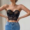 Spice Girl кружевной сращивающийся маленький жилет женский летний крой тонкий короткий безрукавный пиджак с грудью