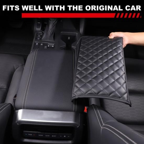 Armrest Cushion Cover Center Box Pad Cover For Toyota Land Cruiser LC250 24+