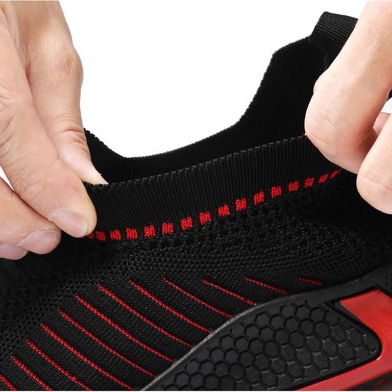 Men's Shoes Summer Breathable Mesh Sneakers Men Running Casual Sports Shoes Hollow White Shoes Tenis Masculino Sapatos