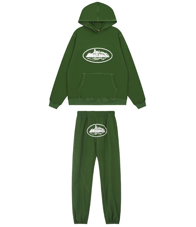 Классический набор: Худи с логотипом парохода и повседневные унисекс спортивные штаны