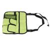 Beach Chair Armrest Bag Handy Pockets Armrest Bag Outdoor Chair Hanging Storage Pouch for Camping Green